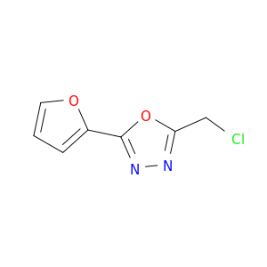 2-(氯甲基)-5-(2-呋喃基)-1,3,4-噁二唑