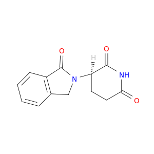 2,6-Piperidinedione,3-(1,3-dihydro-1-oxo-2H-isoindol-2-yl)-, (3R)-