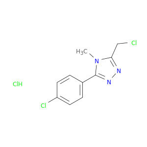 3-(氯甲基)-5-(4-氯苯基)-4-甲基-4H-1,2,4-三唑盐酸