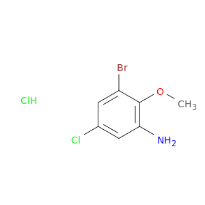 3-Bromo-5-chloro-2-methoxyaniline HCl