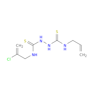 1,2-Hydrazinedicarbothioamide, N-(2-chloro-2-propenyl)-N'-2-propenyl-