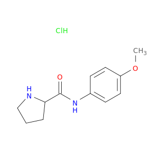 N-(4-Methoxyphenyl)pyrrolidine-2-carboxamide hydrochloride