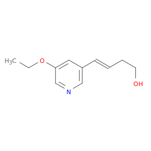 3-BUTEN-1-OL, 4-(5-ETHOXY-3-PYRIDINYL)-, (E)-