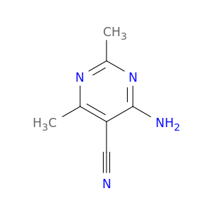 5-Pyrimidinecarbonitrile,4-amino-2,6-dimethyl-