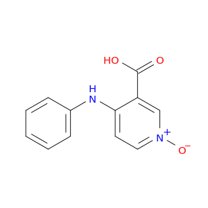 3-Pyridinecarboxylicacid, 4-(phenylamino)-, 1-oxide