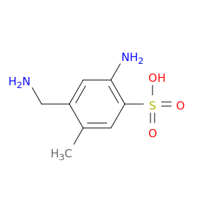 Benzenesulfonic acid, 2-amino-4-(aminomethyl)-5-methyl-