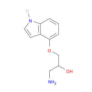 2-Propanol, 1-amino-3-(1H-indol-4-yloxy)-