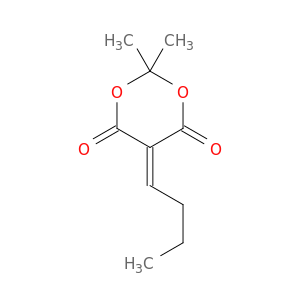 1,3-Dioxane-4,6-dione, 5-butylidene-2,2-dimethyl-