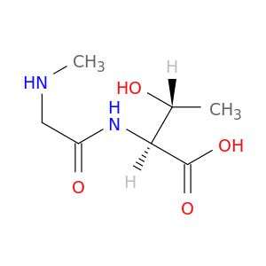 L-Threonine, N-(N-methylglycyl)-