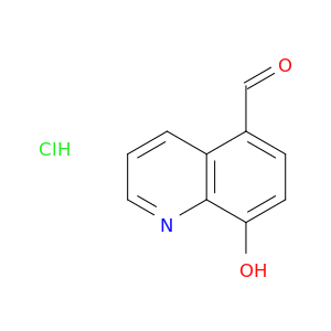 5-Quinolinecarboxaldehyde, 8-hydroxy-, hydrochloride