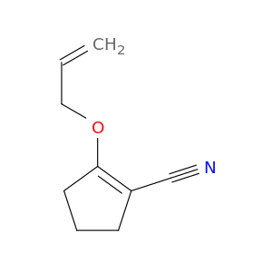 1-Cyclopentene-1-carbonitrile, 2-(2-propenyloxy)-