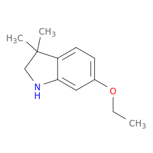 1H-Indole, 6-ethoxy-2,3-dihydro-3,3-dimethyl-