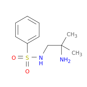 Benzenesulfonamide, N-(2-amino-2-methylpropyl)-
