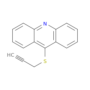 Acridine, 9-(2-propynylthio)-