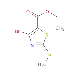 4-溴-2-甲硫基噻唑-5-羧酸乙酯
