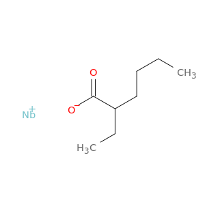 2-ethyl-hexanoic acid niobium salt