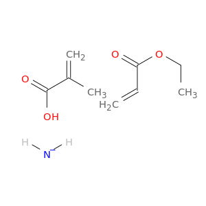 2-丙基酸,2-甲基-,具有乙酸乙酯,铵盐的聚合物
