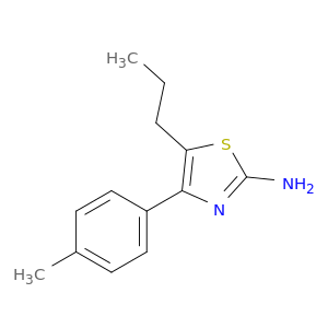5-Propyl-4-(p-tolyl)thiazol-2-amine