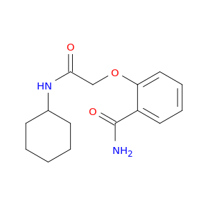 Benzamide, 2-[2-(cyclohexylamino)-2-oxoethoxy]-