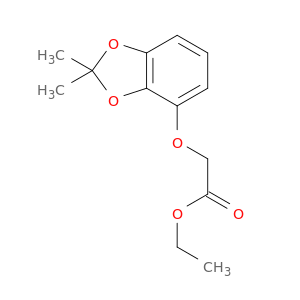 Acetic acid, [(2,2-dimethyl-1,3-benzodioxol-4-yl)oxy]-, ethyl ester