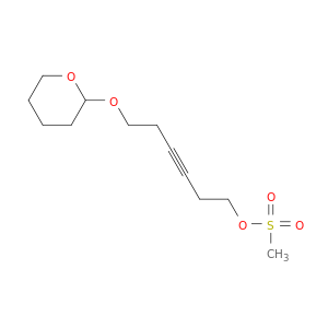 3-Hexyn-1-ol, 6-[(tetrahydro-2H-pyran-2-yl)oxy]-, methanesulfonate