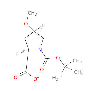 顺式-1-(叔丁氧羰基)-4-甲氧基吡咯烷-2-甲酸