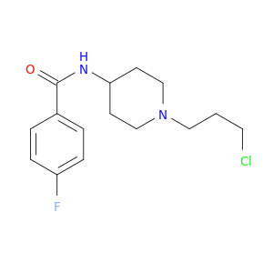 Benzamide, N-[1-(3-chloropropyl)-4-piperidinyl]-4-fluoro-