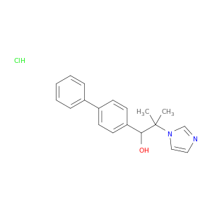 1H-Imidazole-1-ethanol,a-[1,1'-biphenyl]-4-yl-b,b-dimethyl-, hydrochloride (1:1)
