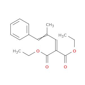 Propanedioic acid, (2-methyl-3-phenyl-2-propenylidene)-, diethyl ester