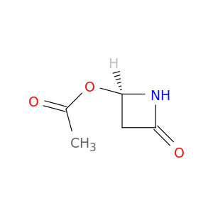 2-Azetidinone, 4-(acetyloxy)-, (4R)-