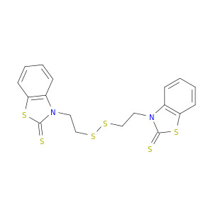 2(3H)-Benzothiazolethione,3,3'-(dithiodi-2,1-ethanediyl)bis- (9CI)