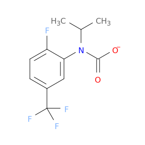 Carbanilic acid,2-fluoro-5-(trifluoromethyl)-, isopropyl ester (7CI,8CI)
