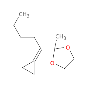 1,3-Dioxolane, 2-(1-cyclopropylidenepentyl)-2-methyl-
