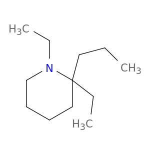 Piperidine, 1,2-diethyl-2-propyl-