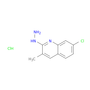 7-Chloro-2-hydrazino-3-methylquinoline hydrochloride