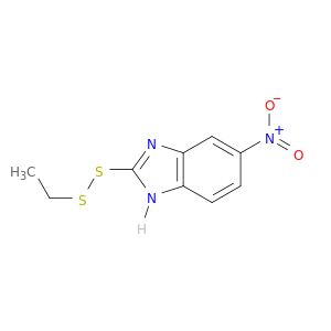 1H-Benzimidazole, 2-(ethyldithio)-5-nitro-