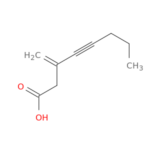 4-Octynoic acid, 3-methylene-