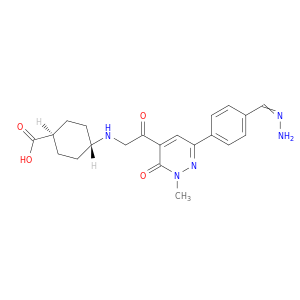 Cyclohexanecarboxylicacid,4-[[[6-[4-(aminoiminomethyl)phenyl]-2,3-dihydro-2-methyl-3-oxo-4-pyridazinyl]carbonyl]methylamino]-,trans-