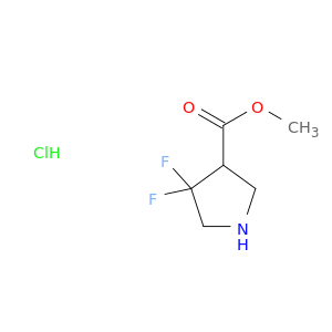 4,4-二氟吡咯烷-3-甲酸甲酯盐酸盐
