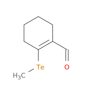 1-Cyclohexene-1-carboxaldehyde, 2-(methyltelluro)-
