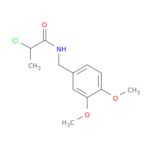 2-Chloro-N-[(3,4-Dimethoxyphenyl)Methyl]Propanamide