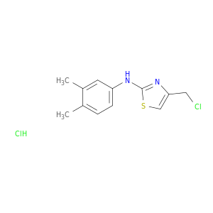 4-(Chloromethyl)-N-(3,4-dimethylphenyl)-1,3-thiazol-2-amine Hydrochloride
