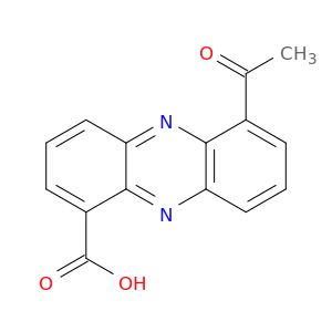 1-Phenazinecarboxylic acid, 6-acetyl-