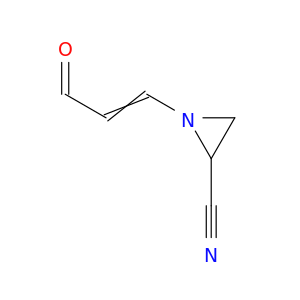 2-Aziridinecarbonitrile, 1-(3-oxo-1-propenyl)-