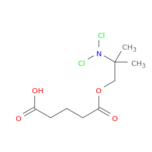 5-[2-(dichloroamino)-2-methylpropoxy]-5-oxopentanoic acid
