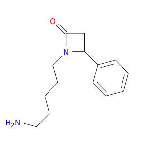 2-Azetidinone, 1-(5-aminopentyl)-4-phenyl-