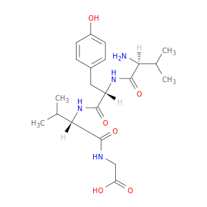 Glycine, N-[N-(N-L-valyl-L-tyrosyl)-L-valyl]-