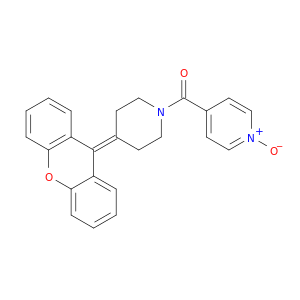Piperidine, 1-[(1-oxido-4-pyridinyl)carbonyl]-4-(9H-xanthen-9-ylidene)-