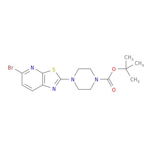 叔-丁基4-(5-溴噻唑并[5,4-B]吡啶-2-基)哌嗪-1-甲酸基酯