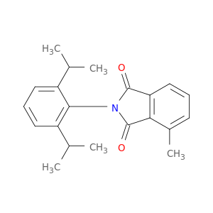 1H-Isoindole-1,3(2H)-dione, 2-[2,6-bis(1-methylethyl)phenyl]-4-methyl-
